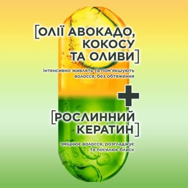 Бальзам-ополіскувач GARNIER Fructis Потрійне Відновлення для пошкодженого і ослабленого волосся, 200 мл фото 3