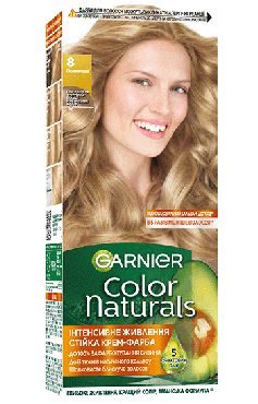 Фарба для волосся Garnier Color Naturals відтінок 8 Глибокий пшеничний