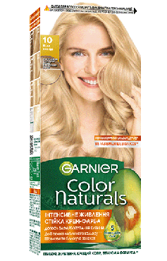 Краска для волос Garnier Color Naturals оттенок 10 Белое солнце