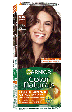 Краска для волос Garnier Color Naturals оттенок 4.15