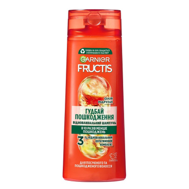 Шампунь GARNIER Fructis Гудбай секущиеся кончики для всех типов волос, 400 мл