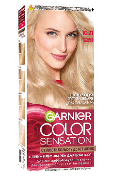 Фарба для волосся Garnier Color Sensation відтінок 10.21 Перлинний перламутр