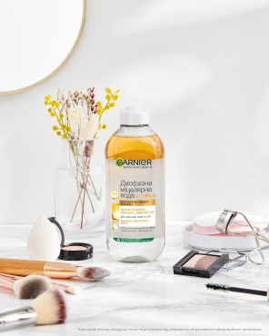 Мицеллярная вода Garnier Skin Naturals для всех типов кожи, даже для чувствительной кожи, 400 мл фото 6