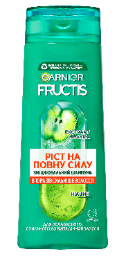 Шампунь GARNIER Fructis Зростання у всю Силу для виснаженого волосся, схильного до випадання, 250 мл фото 1