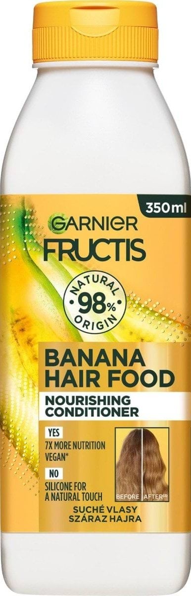 Бальзам-ополіскувач Garnier Fructis Hair Food Banana живлення для дуже сухого волосся 350 мл