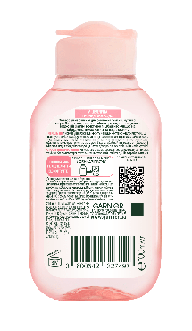 Міцелярна вода Garnier Skin Naturals з трояндовою водою для очищення шкіри обличчя, 100 мл фото 2