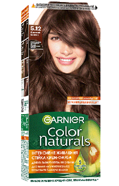 Краска для волос Garnier Color Naturals оттенок 5.12 Морозный шоколад