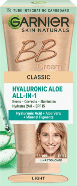 Крем для обличчя BB Garnier Skin Naturals Секрет досконалості світло-бежевий, 50 мл фото 2