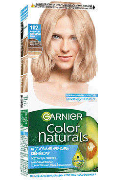 Краска для волос Garnier Color Naturals №112 Натуральный очень светлый блонд