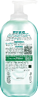 Очищувальний гель для вмивання Гарньєр Скін Нечралз Гіалуроновий Алое-Гель, для всіх типів шкіри, 200мл фото 1