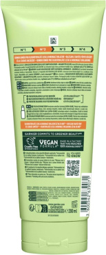 Кондиціонер для волосся Garnier Fructis Keratin Sleek розгладження та блиск 200 мл фото 1