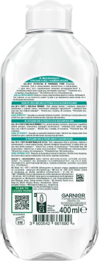 Міцелярна вода для зняття макіяжу Garnier Skin Naturals 400 мл фото 8