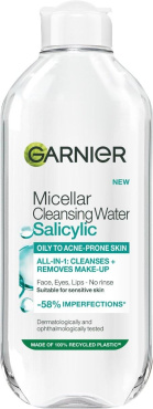 Міцелярна вода для зняття макіяжу Garnier Skin Naturals 400 мл