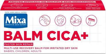 Бальзам Mixa восстановительный для тела, лица и рук взрослых, детей, младенцев 50 мл фото 2