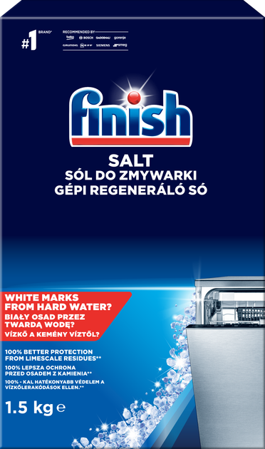 Сіль для посудомийних машин FINISH 1.5 кг