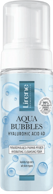 Пінка для вмивання Lirene Aqua Bubbles зволожуюча 150 мл