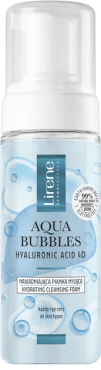 Пінка для вмивання Lirene Aqua Bubbles зволожуюча 150 мл
