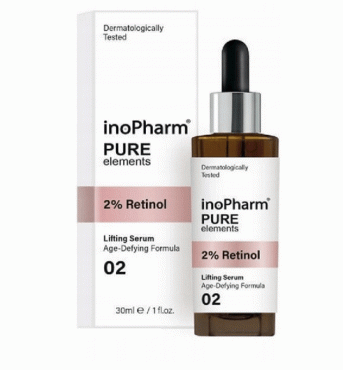 InoPharm сироватка для обличчя уповільення проц.старіння 2% Retinol, 30мл