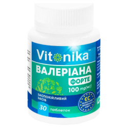 Vitonika Валеріана 100 мг у таблетках №30
