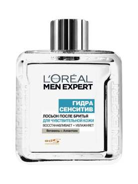 Лосьон после бритья L’Oréal Paris Men Expert Гидра Сенситив для чувствительной кожи, 100 мл фото 1