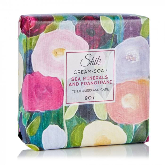 Шик крем-мыло Морские минералы и франжипаны, 90 г