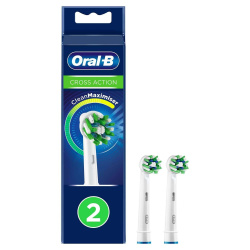 Oral-B насадки для електр.зубні щітки Кросс Екшн EB50RB, 2шт