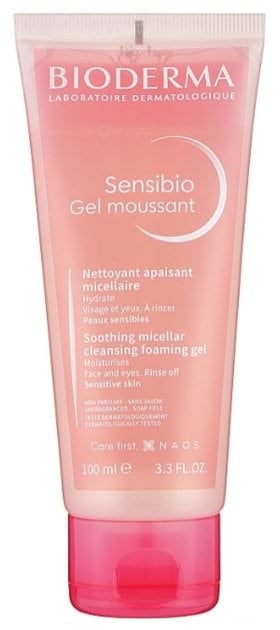 Гель для вмивання Bioderma очищаючий Gel Moussant Sensibio, 100мл