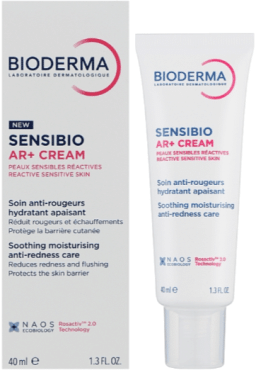 Крем для обличчя Bioderma зволожуючий та заспокійливий Sensibio AR, 40 мл фото 1