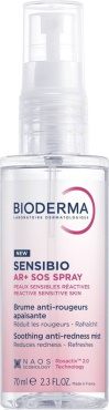 Спрей для обличчя BIODERMA Sensibio AR+ SOS 70 мл