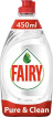 Засіб для миття посуду Fairy Pure & Clean 450 мл