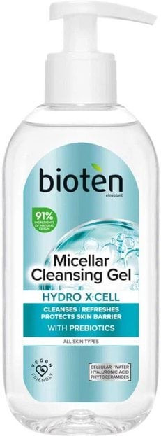 Гель BIOTEN Hydro X-Cell Micellar Cleansing Gel очищувальний міцелярний 200 мл