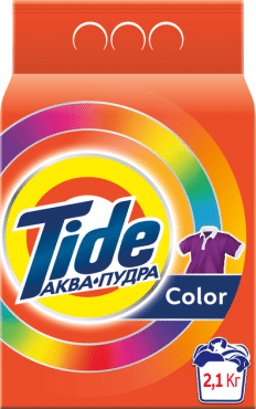 Пральний порошок Tide Аква-Пудра Color 2.1 кг