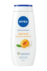 Гель-догляд для душу "Абрикос та олія абрикосових кісточок" від NIVEA, 250 мл
