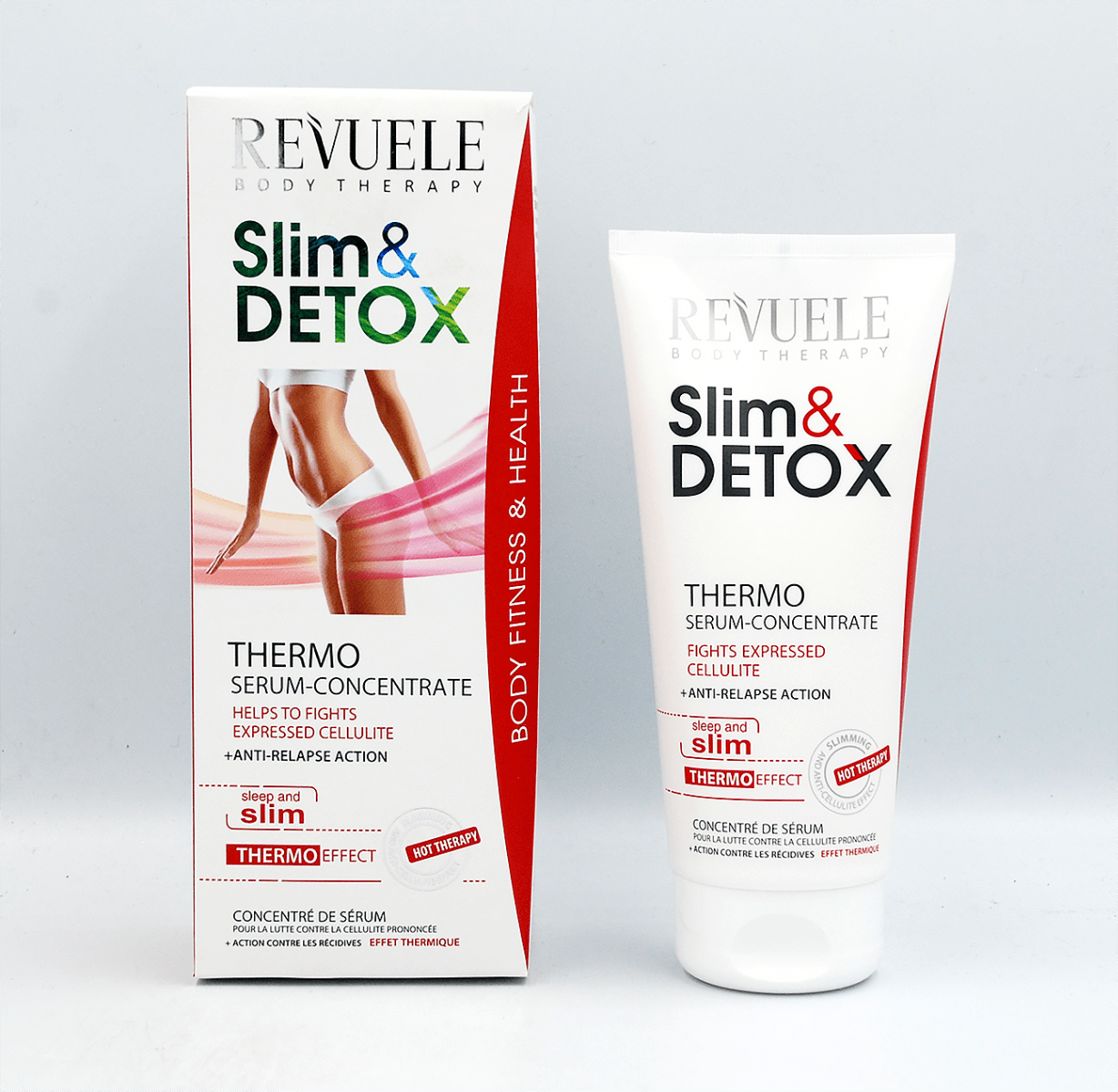 Revuele термосироватка для тіла проти вираженого целюліту Slim&Detox, 200мл