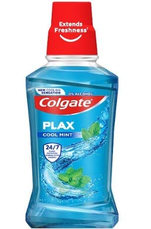 Ополіскувач Colgate Plax Освіжаюча мята, знищує бактерії, 250 мл