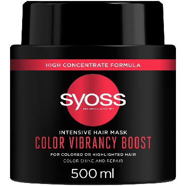 Интенсивная маска для волос SYOSS Color Vibrancy Boost 500 мл фото 1
