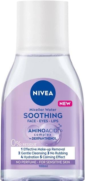 Міцелярна вода Nivea MicellAir для чутливої шкіри 100 мл