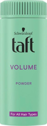 Стайлинг-пудра для укладки волос Taft VOLUME для всех типов волос 10 г