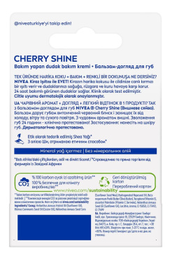 Бальзам-уход для губ NIVEA Cherry Shine, 4.8 г фото 6