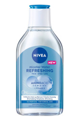 Мицеллярная вода Nivea 400 мл MicellAIR: Дыхание кожи для лица, глаз и губ для нормальной и комбинированной кожи.