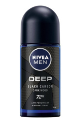 Антиперспирант NIVEA MEN DEEP* "Черный уголь. Темное дерево", шариковый 50 мл