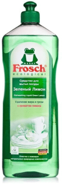Засіб для миття FROSCH посуду Зелений Лимон 1 л