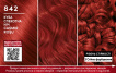 Интенсивная крем-краска для волос Brillance 842 Куба жаркая ночь 160 мл фото 1