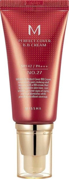 ВВ-крем Missha M Perfect Cover BB Cream SPF42 PA+++ 27 матуючий з ідеальним покриттям 50 мл