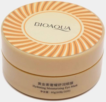 Патчі під очі гідрогелеві BIOAQUA з частинками золота 60 шт. фото 3
