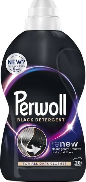 Гель для прання Perwoll Black Detergent для темних та чорних речей 20 циклів прання 1 л