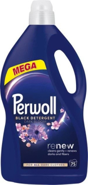 Гель для прання Perwoll Dark Bloom Відновлення та аромат для темних речей 75 циклів прання 3.75 л