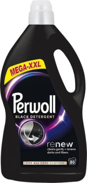 Гель для стирки Perwoll Black Detergent для черных и темных вещей 80 циклов стирки 4 л