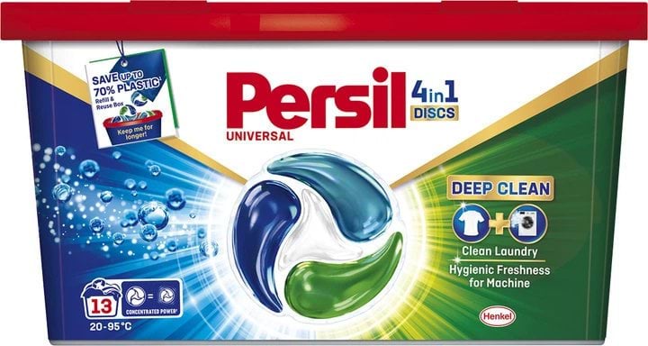 Капсули для прання Persil Discs Universal Deep Clean 13 шт. 