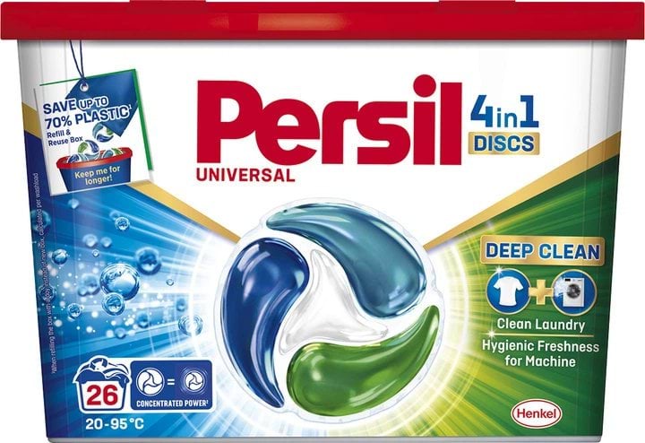Капсули для прання Persil Discs Universal Deep Clean 26 шт.